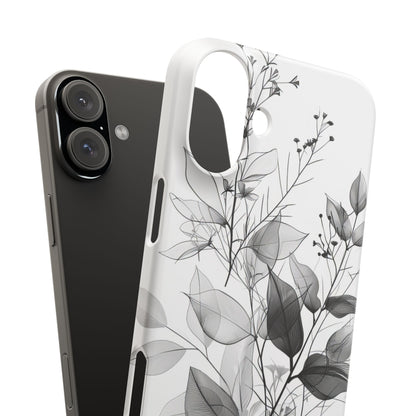 Botanical Line Harmony iPhone 16 - Slim Phone Case