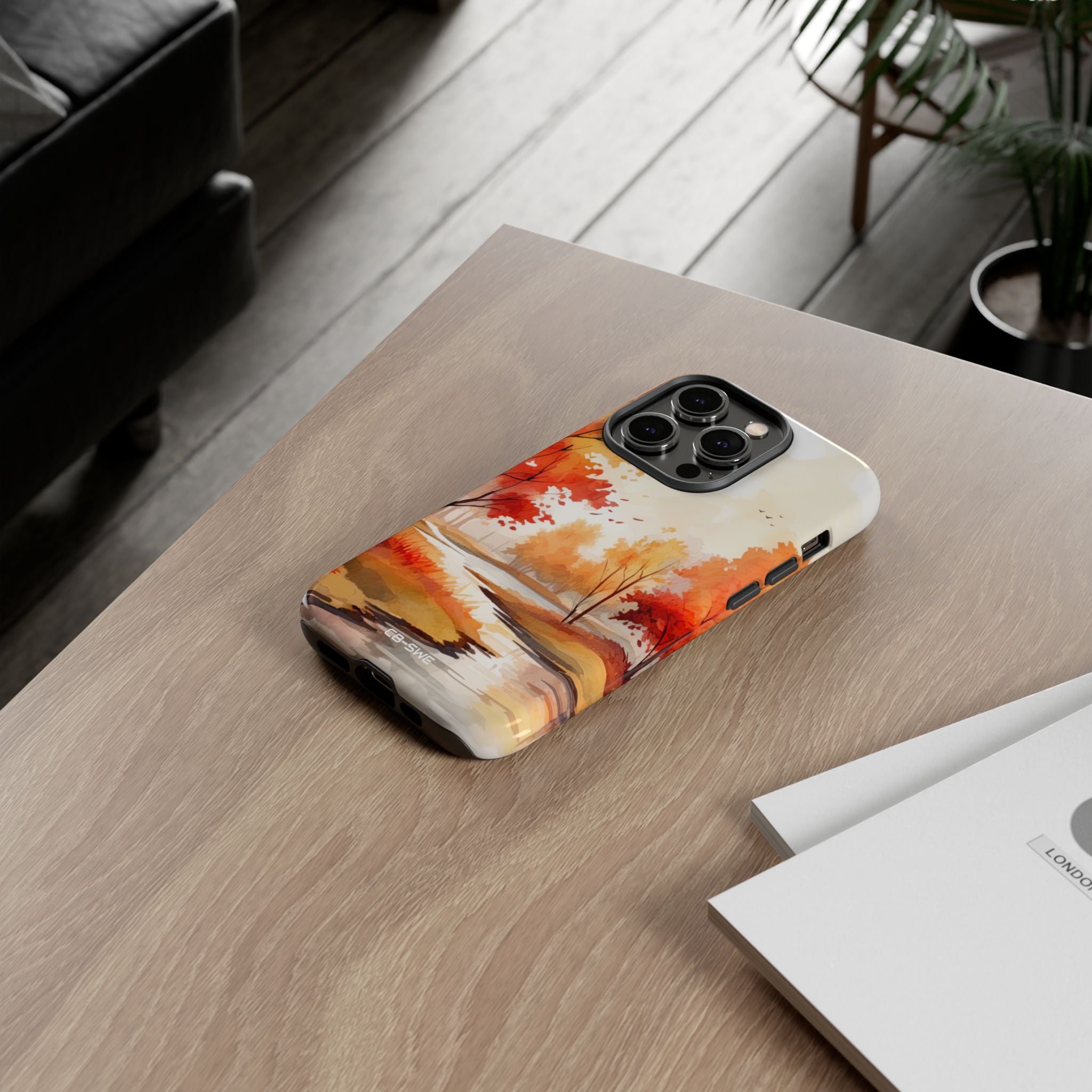 Autumn Leaves Dance - iPhone Case