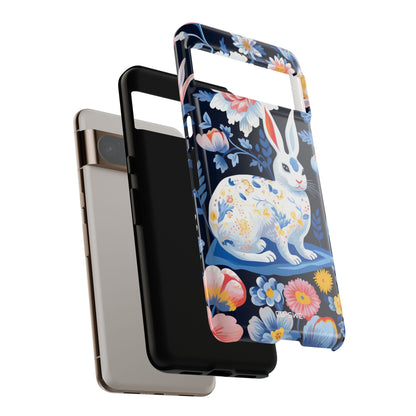 Floral Rabbit Dances - Google Pixel Case
