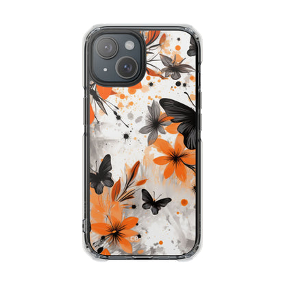 Vibrant Floral Dance iPhone Case - Impact