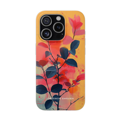 Vivid Floral Harmony iPhone 15 - Flexi Phone Case