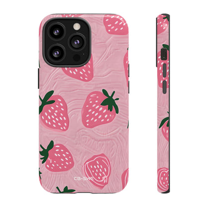 Summer Strawberry Delight - iPhone Case