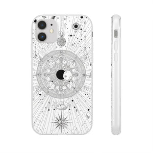 Himmlisches Mandala Mystique | Flexible Handyhülle für iPhone