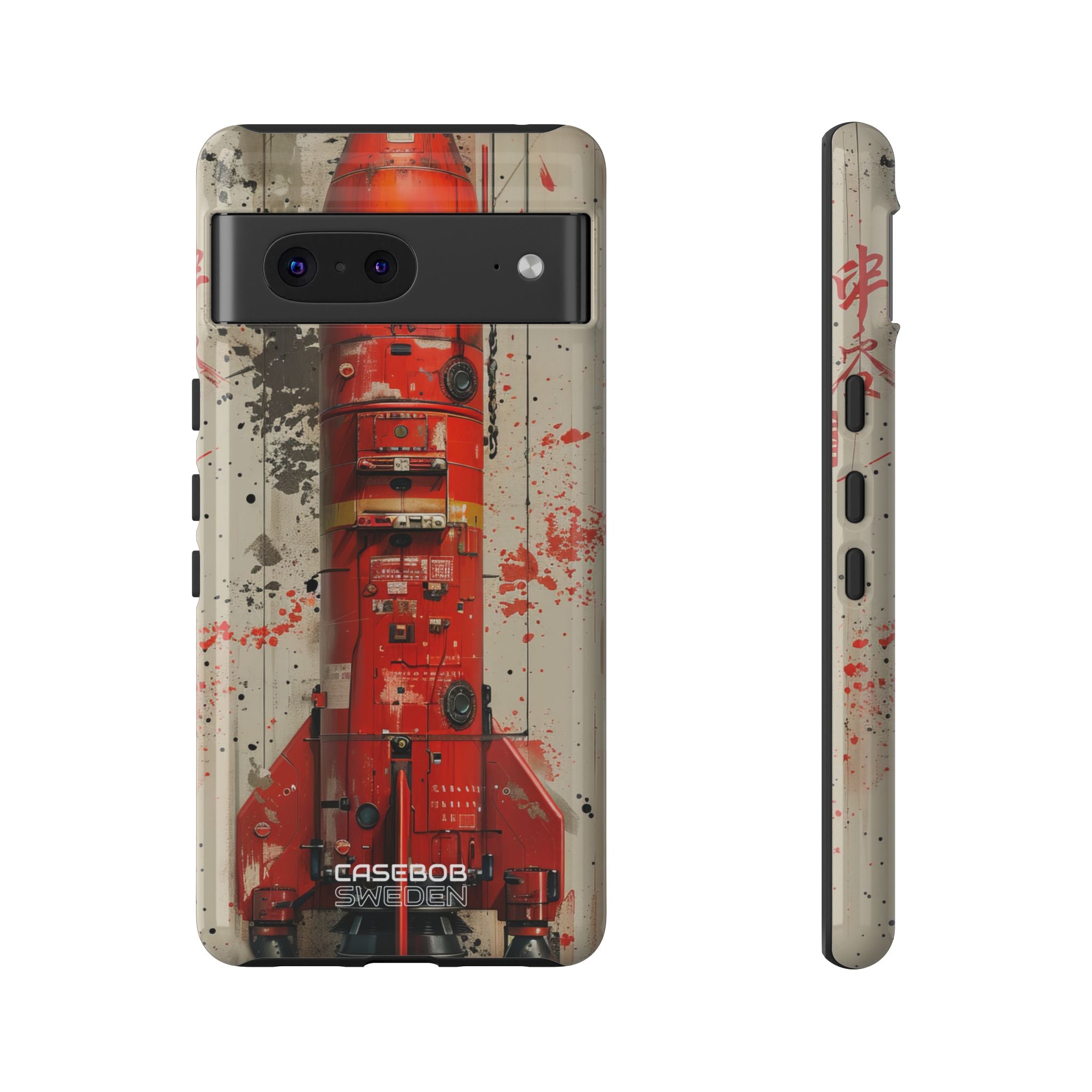 Crimson Rocket Burst Google Pixel 7 - Tough