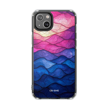 Waves Embrace Light iPhone Case - Impact