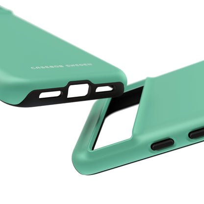 Medium Aquamarine Google Pixel 8 - Tough Phone Case