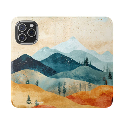 Blue Ridge Moon - iPhone 15 Pro Max Case - Wallet
