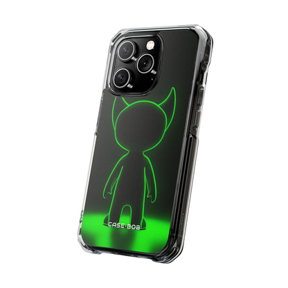 Neon Horned Glow iPhone 14 Pro Case - Impact