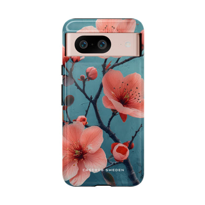 Floral Harmony Burst Google Pixel 8 - Tough Phone Case