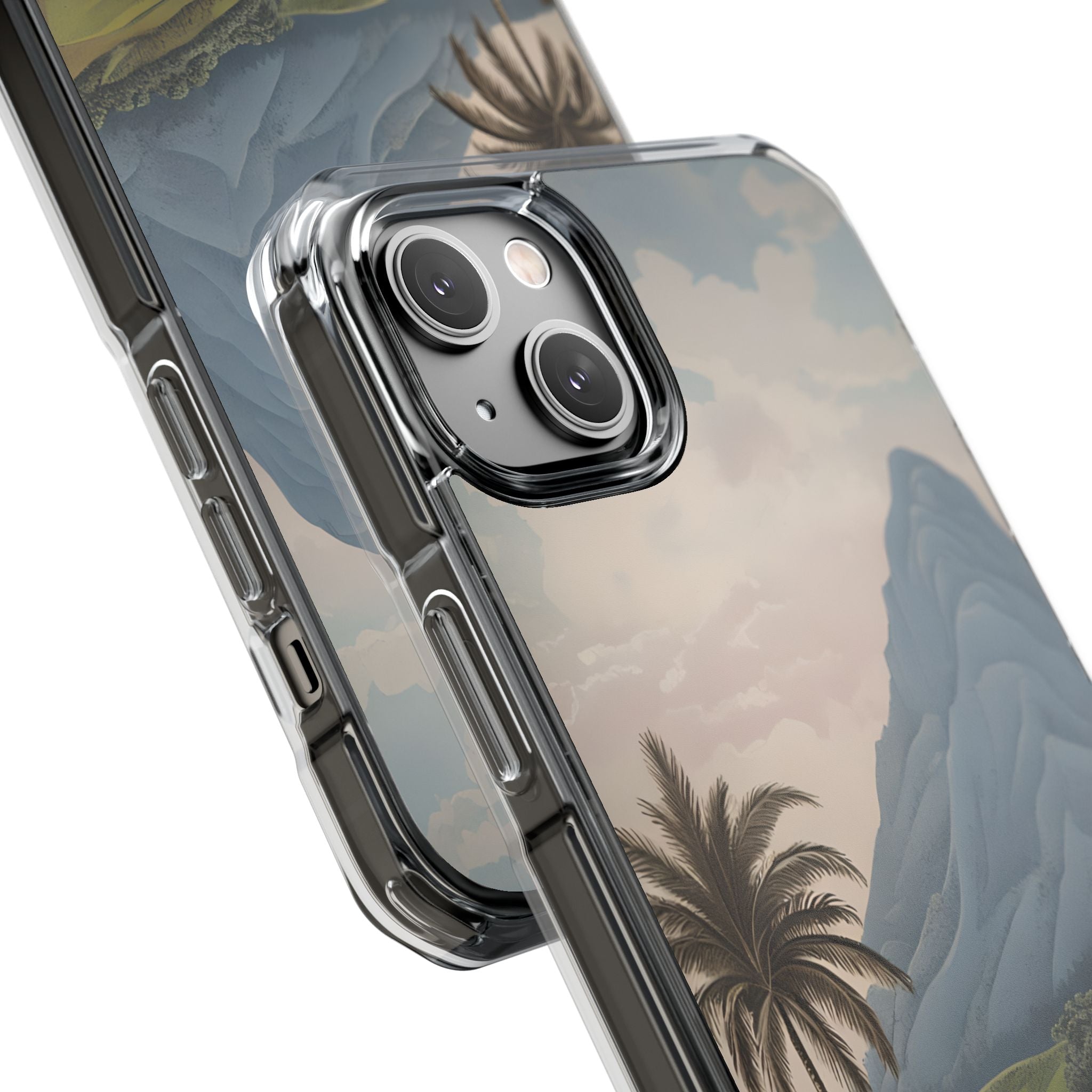 Serene Mountain Oasis iPhone Case - Impact