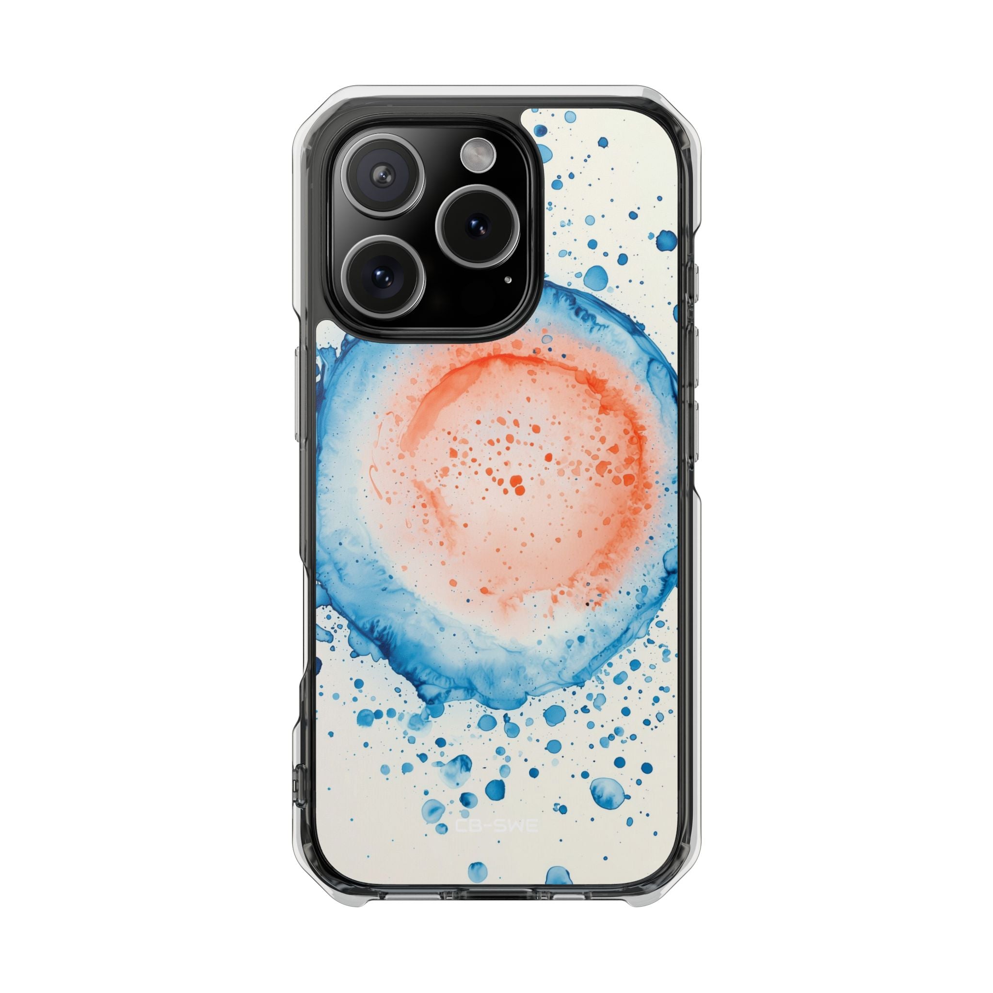 Vibrant Waves Dance iPhone Case - Impact