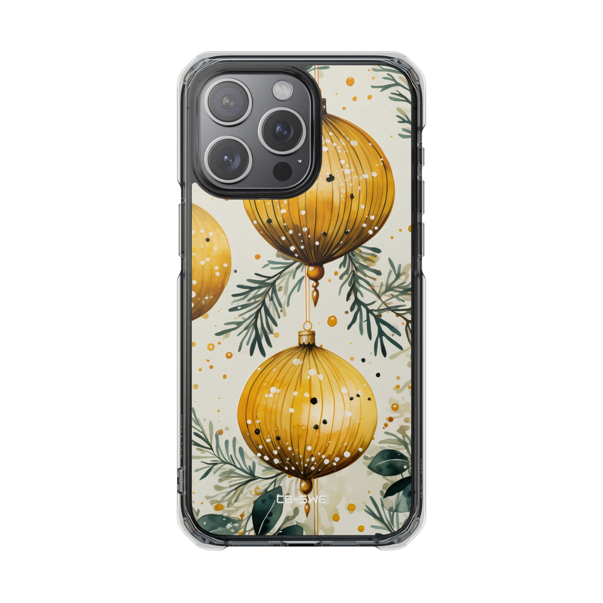 Golden Ornaments Dance iPhone Case - Impact