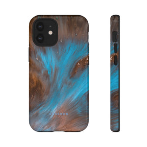 Blue Lagoon Ink Art - Protective Phone Case