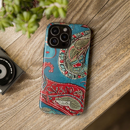 Paisley Floral Fusion iPhone 16 - Tough