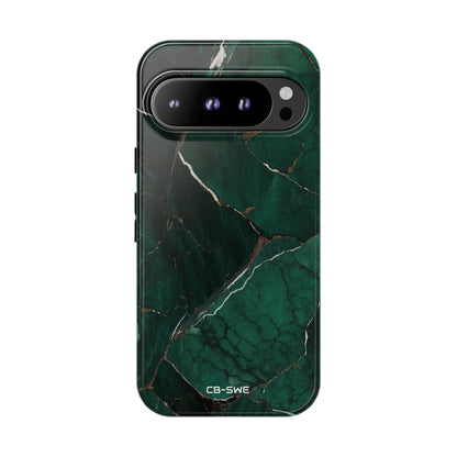Emerald Veins Flow - Google Pixel Case