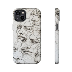 Ethereal Faces | Protective Phone Case for iPhone