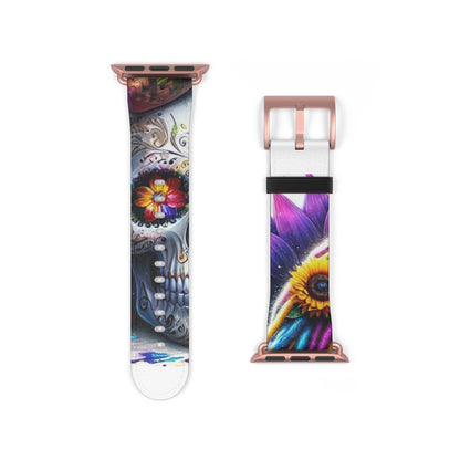 Skull Bloom - Watch Band