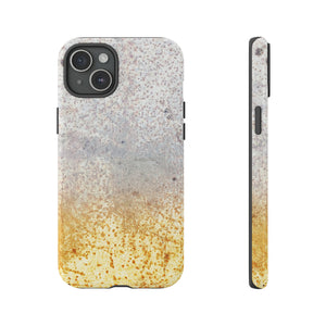 Gold Abstract - Protective Phone Case