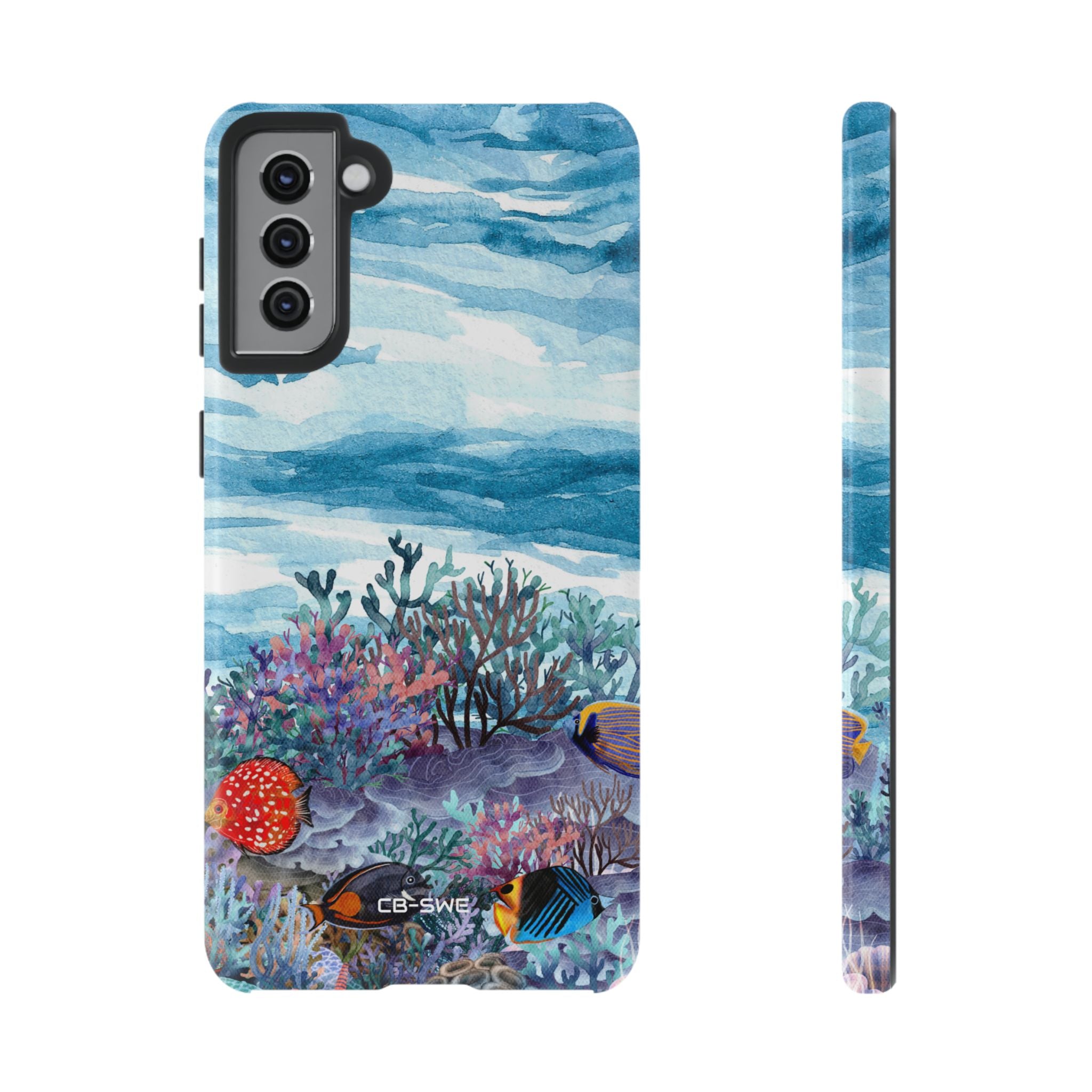 Aquatic Life Watercolors - Samsung Case