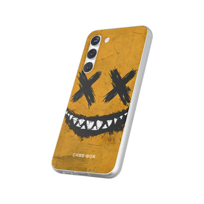Jagged Smile Yellow Samsung S23 Plus Case - Soft