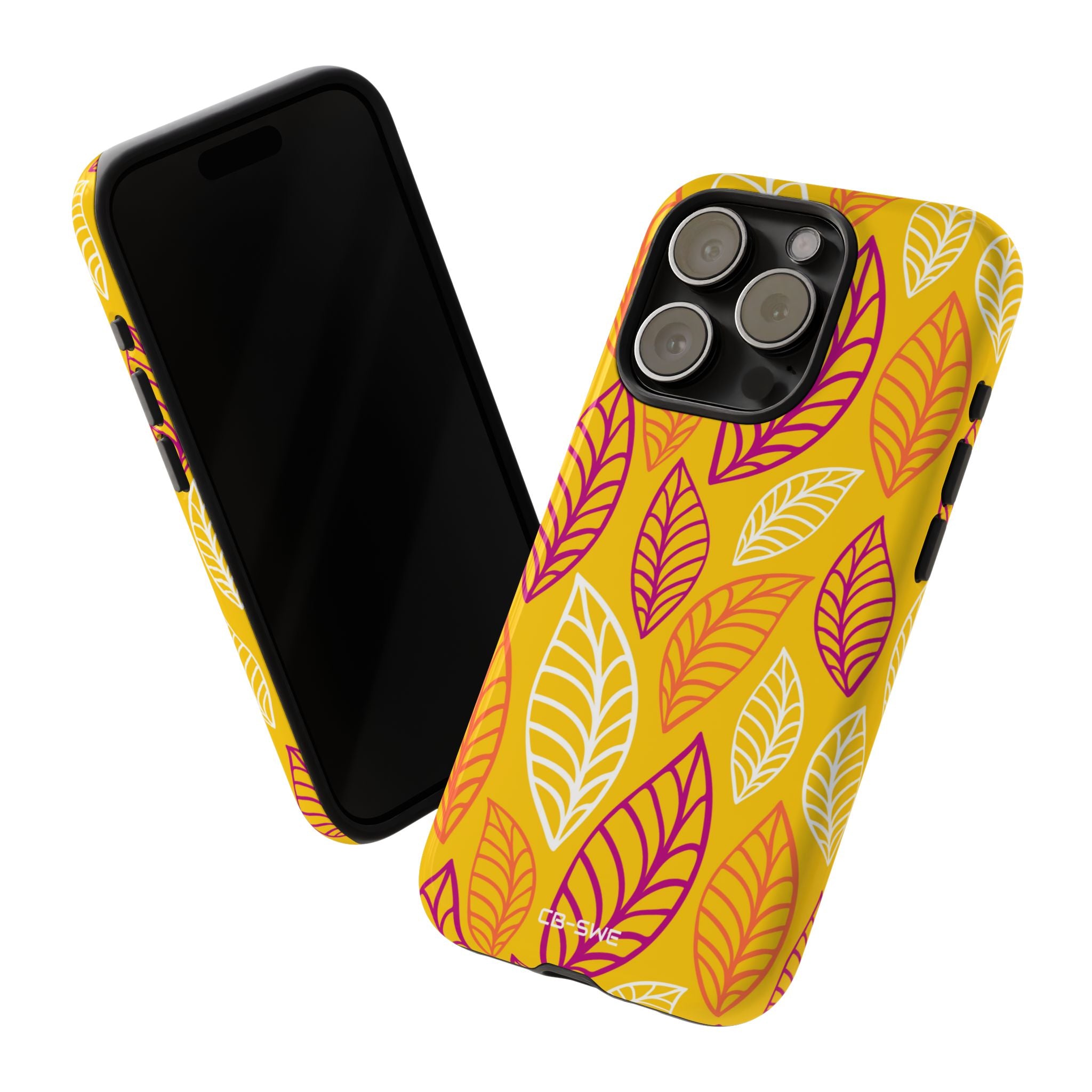 Vibrant Leaf Symphony - iPhone Case