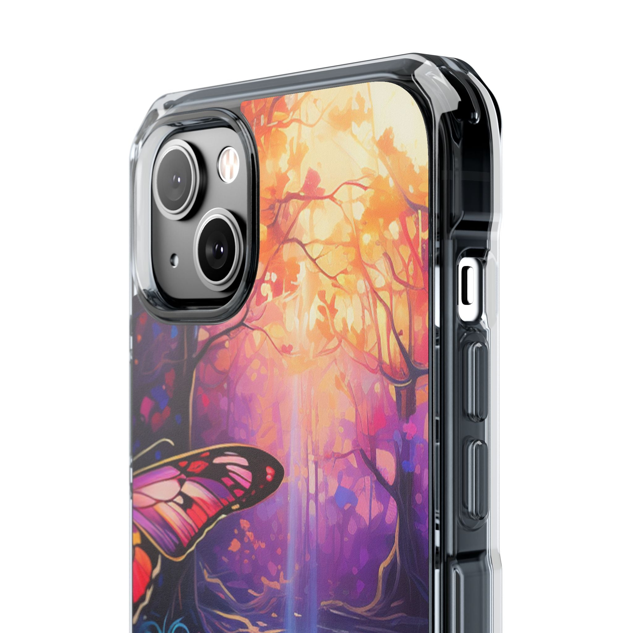 Enchanted Butterfly Forest iPhone Case - Impact