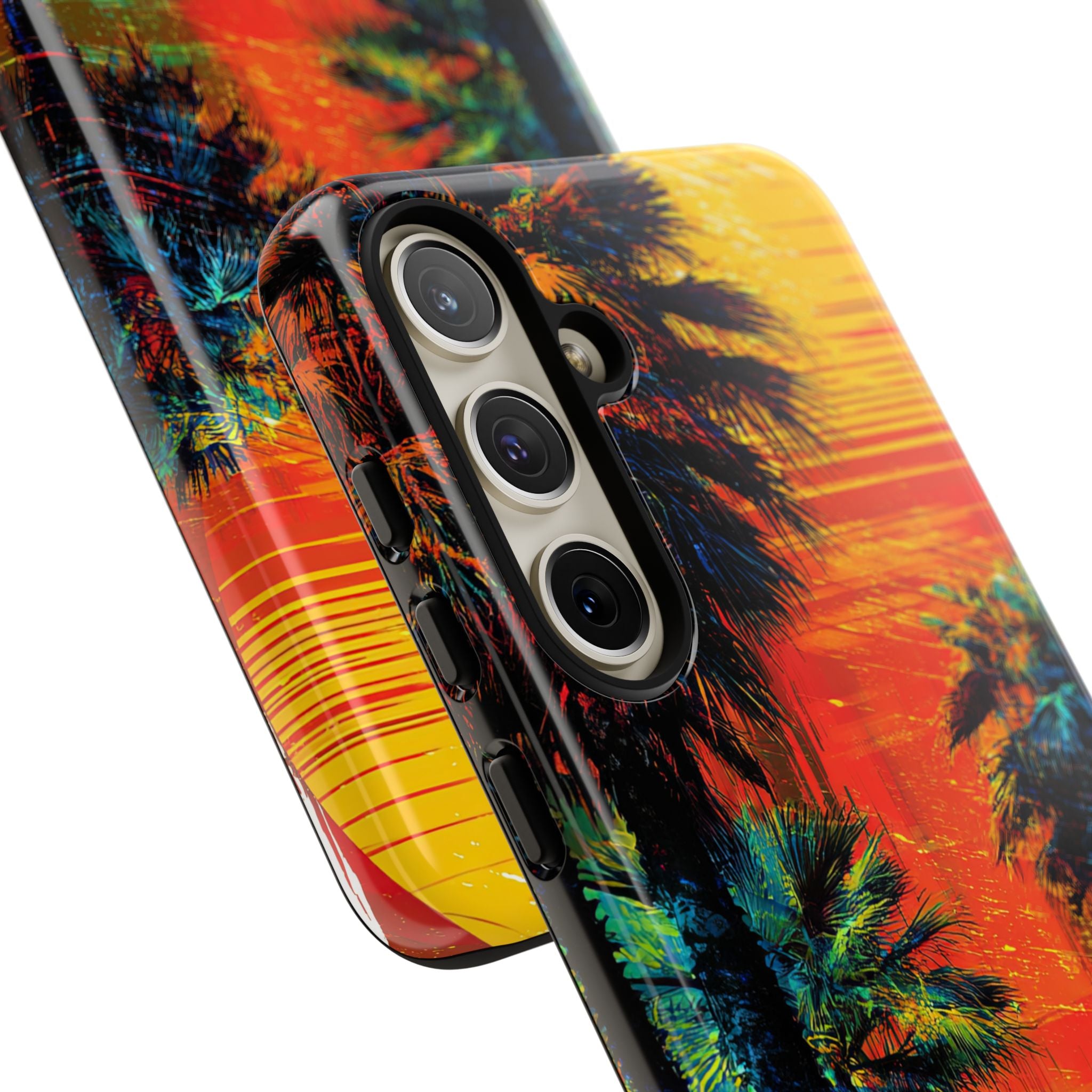 Tropical Sunburst Samsung S24 Plus Case - Tough