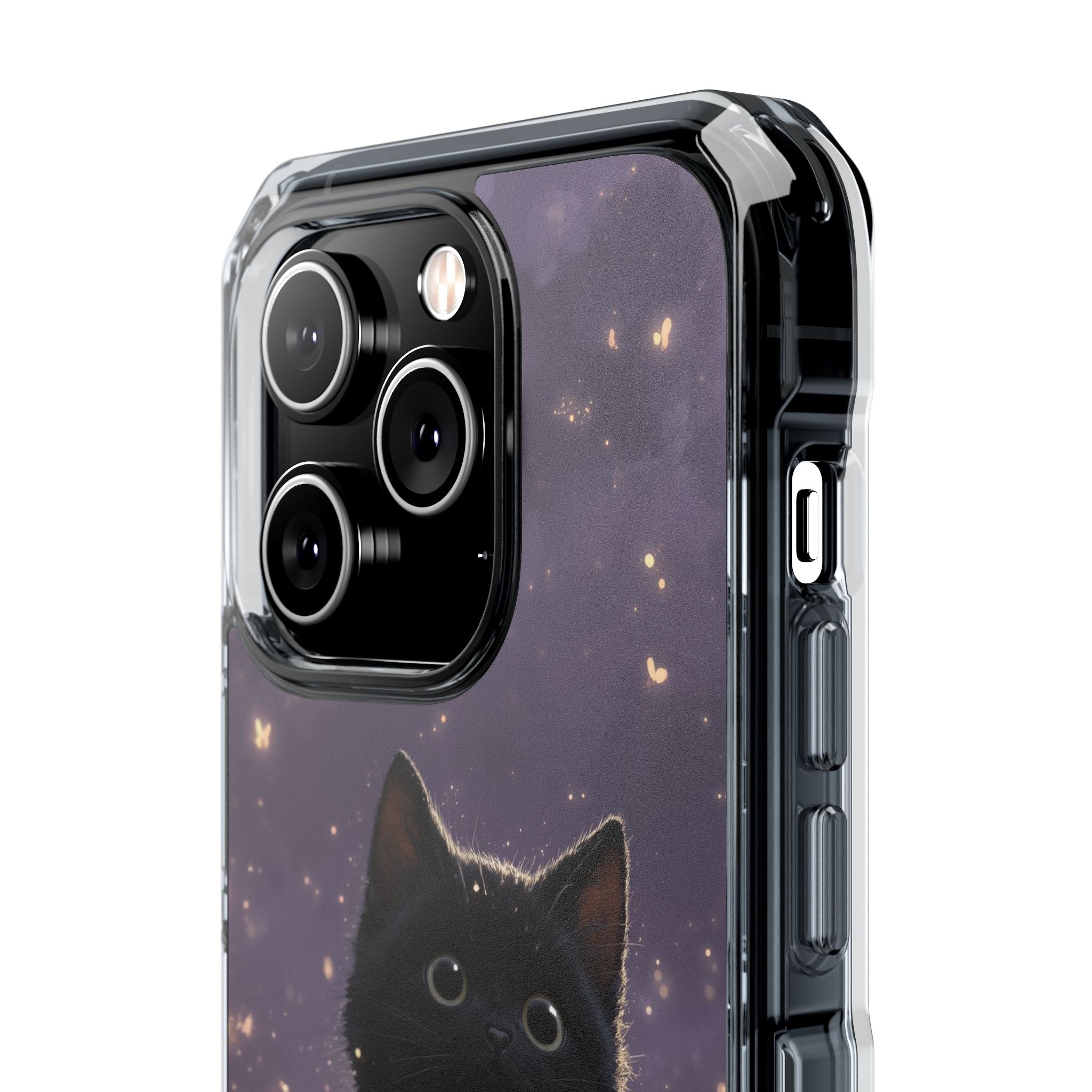 Whimsical Cat Soars iPhone Case - Impact