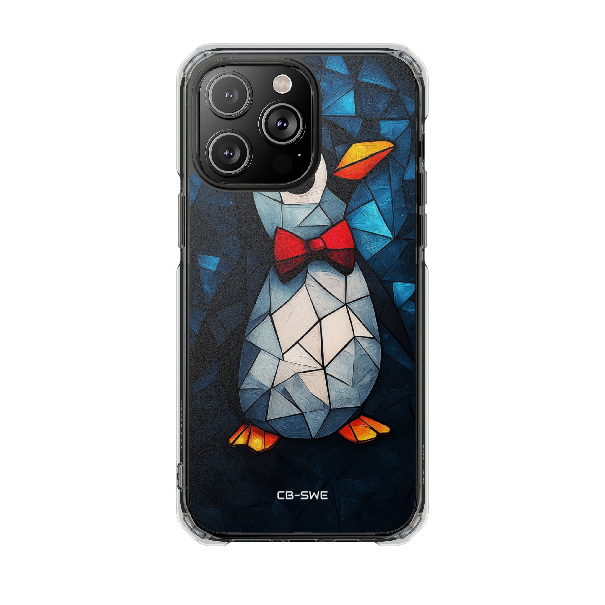Penguin Wears Bow Tie iPhone Case - Impact