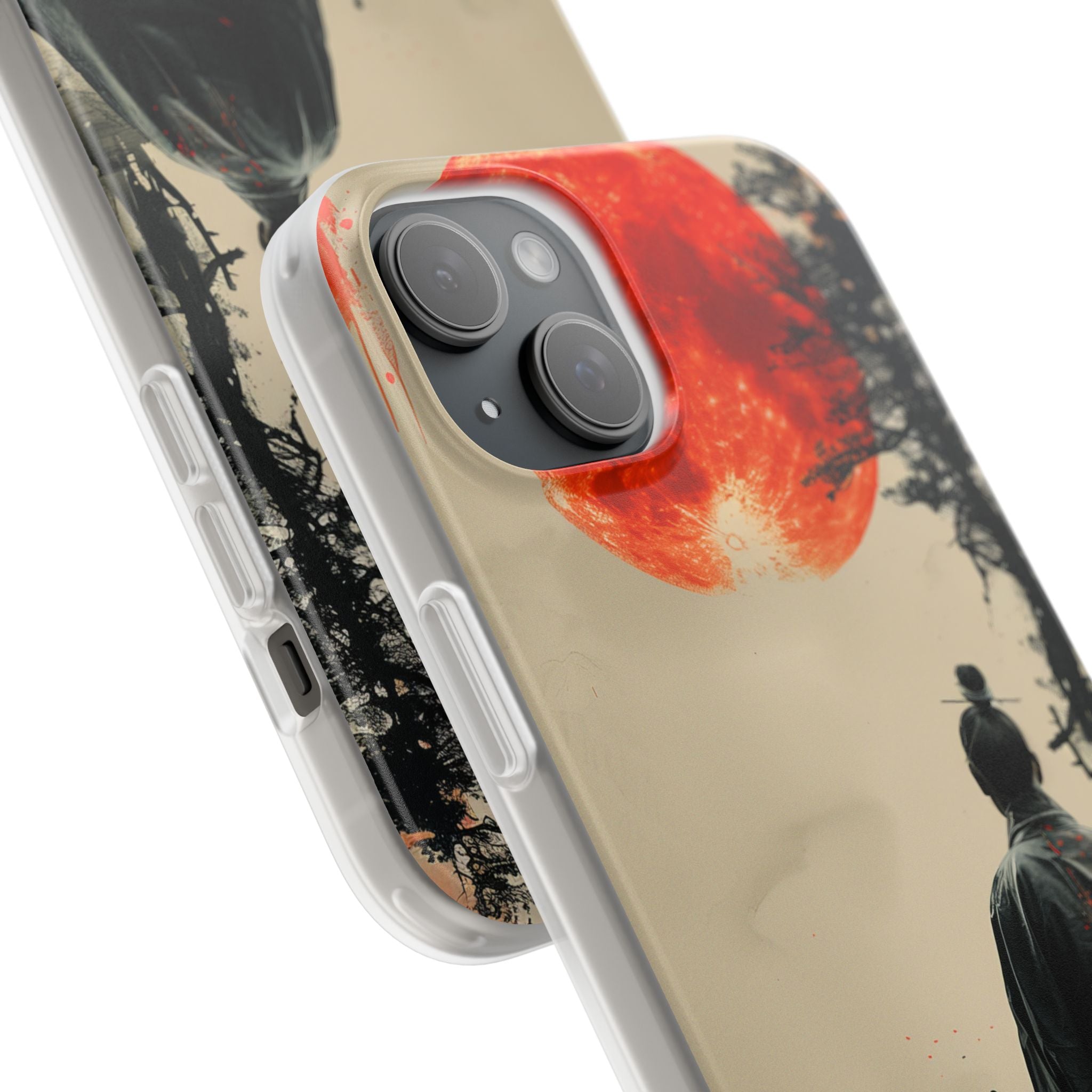 Zen Eclipse iPhone 15 - Flexi Phone Case