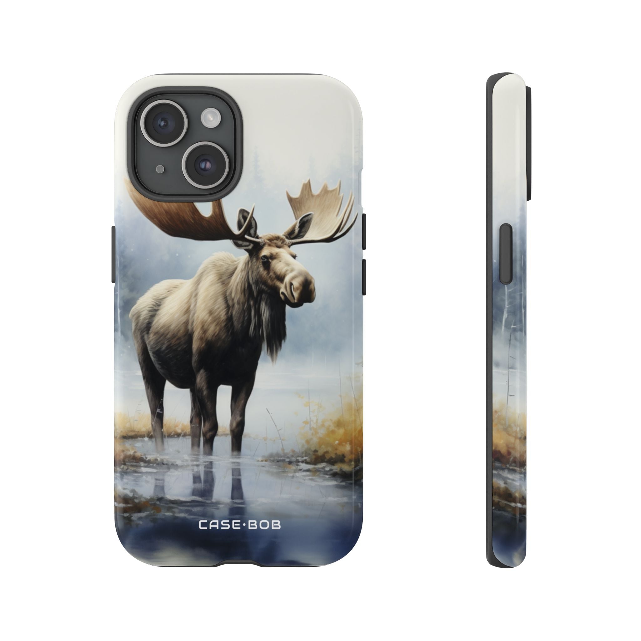 Moose Reflection iPhone 15 Case - Tough