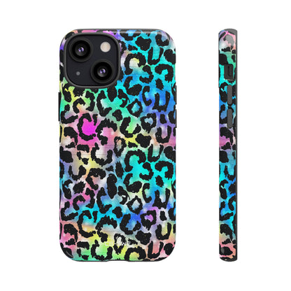 Galaxy Leopard Fantasy - iPhone Case