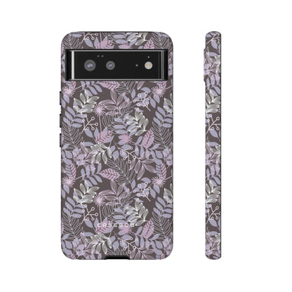 Dark Purple Leaf - Protective Phone Case