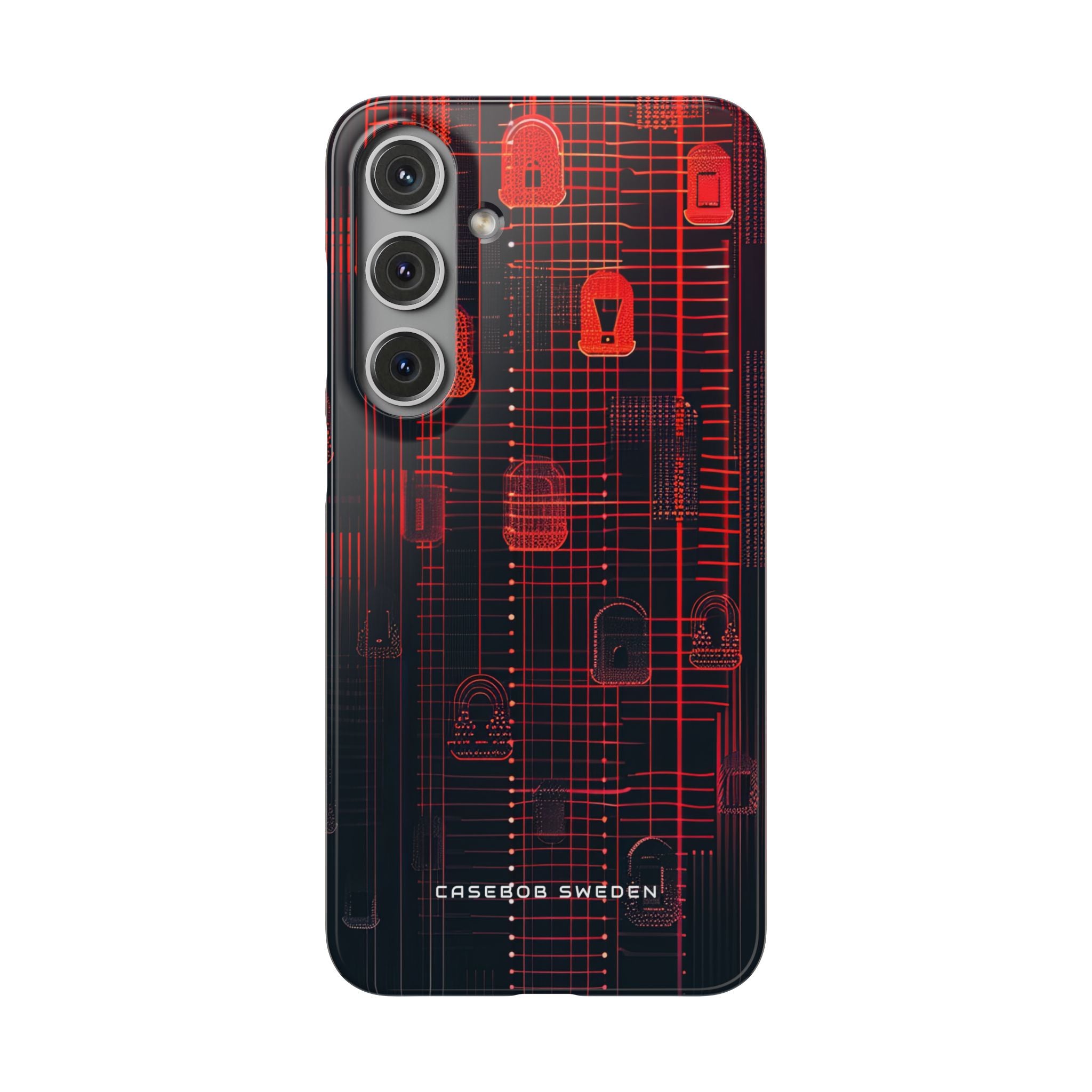 Gradient Cyber Lock Samsung S24 - Slim Phone Case