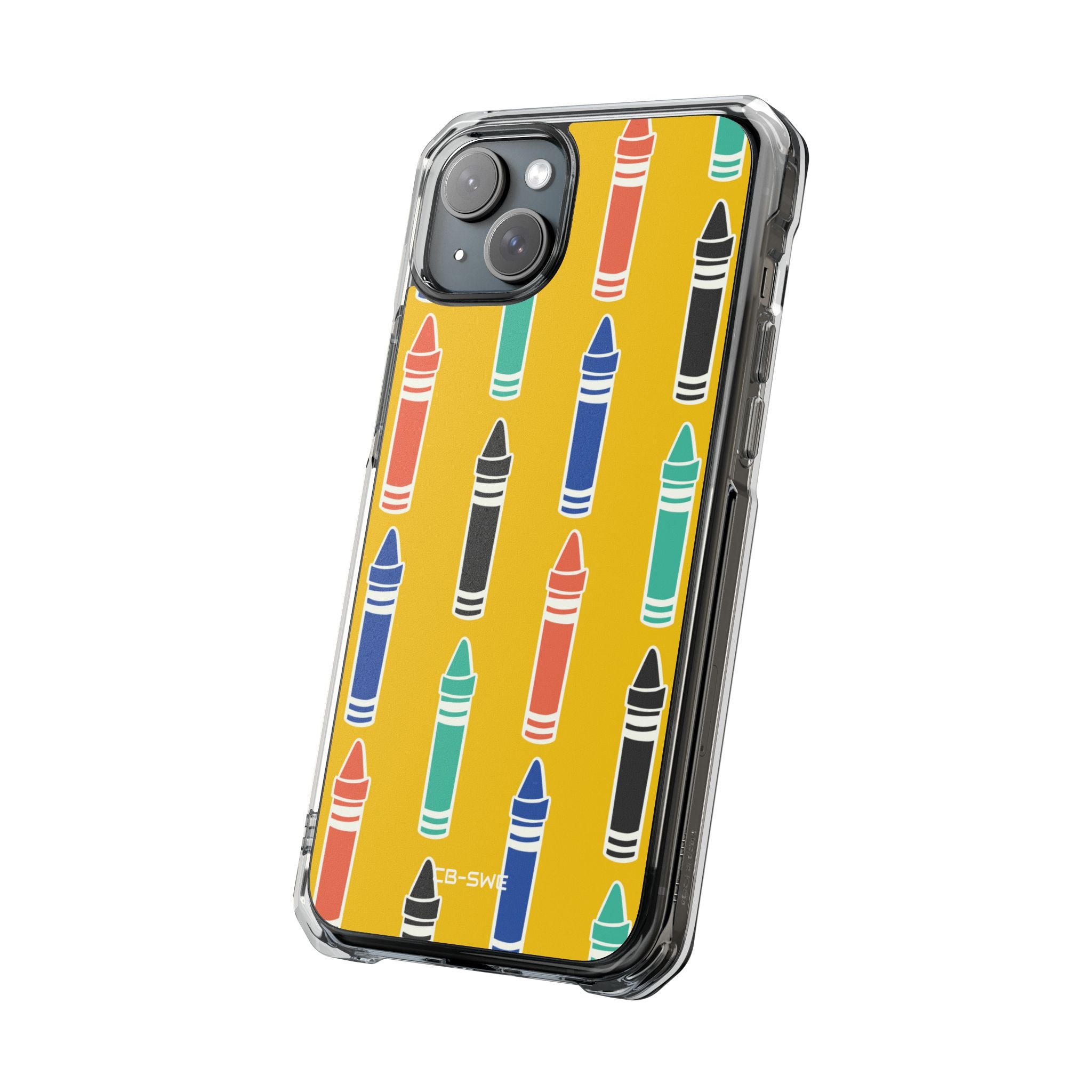 Crayons Dance Joyfully iPhone Case - Impact