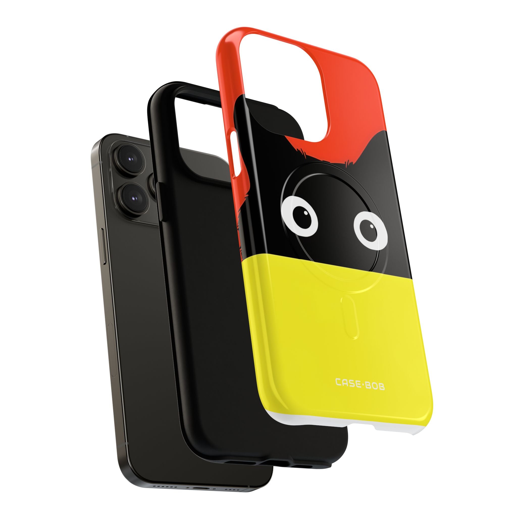 Peekaboo Cat Crimson iPhone 14 Pro Max Case - Tough+