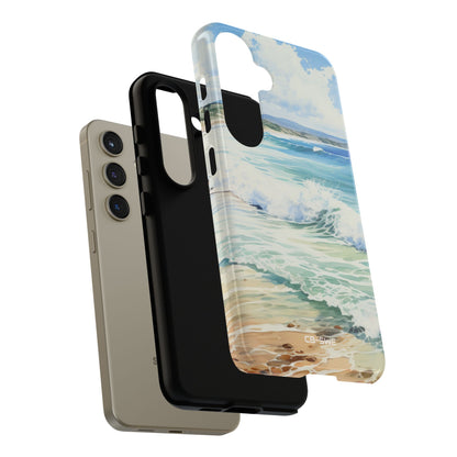 Serene Coastal Watercolors - Samsung Case