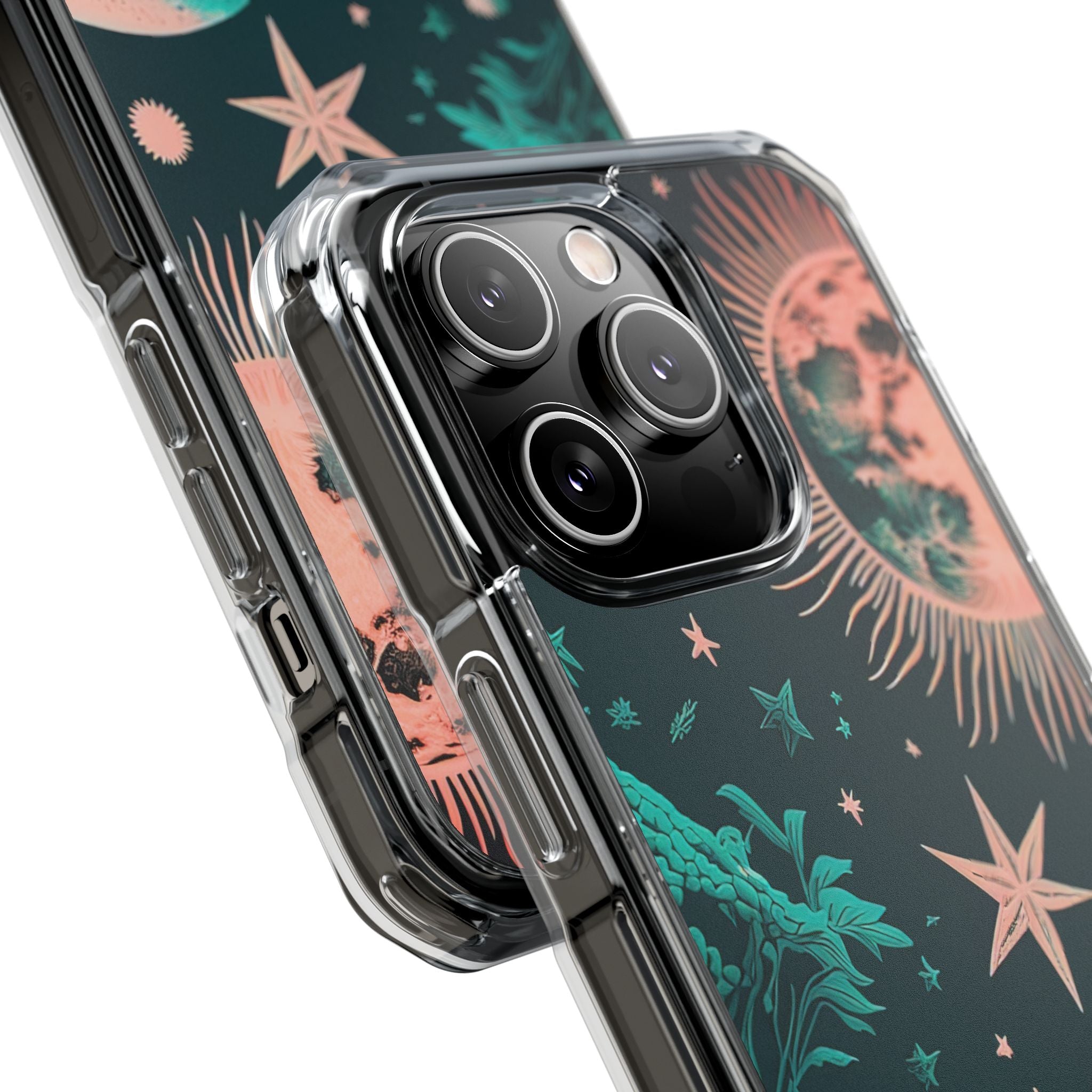 Celestial Botanical Night iPhone Case - Impact