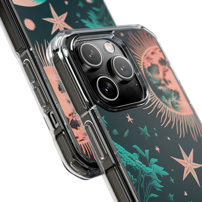 Celestial Botanical Night iPhone Case - Impact