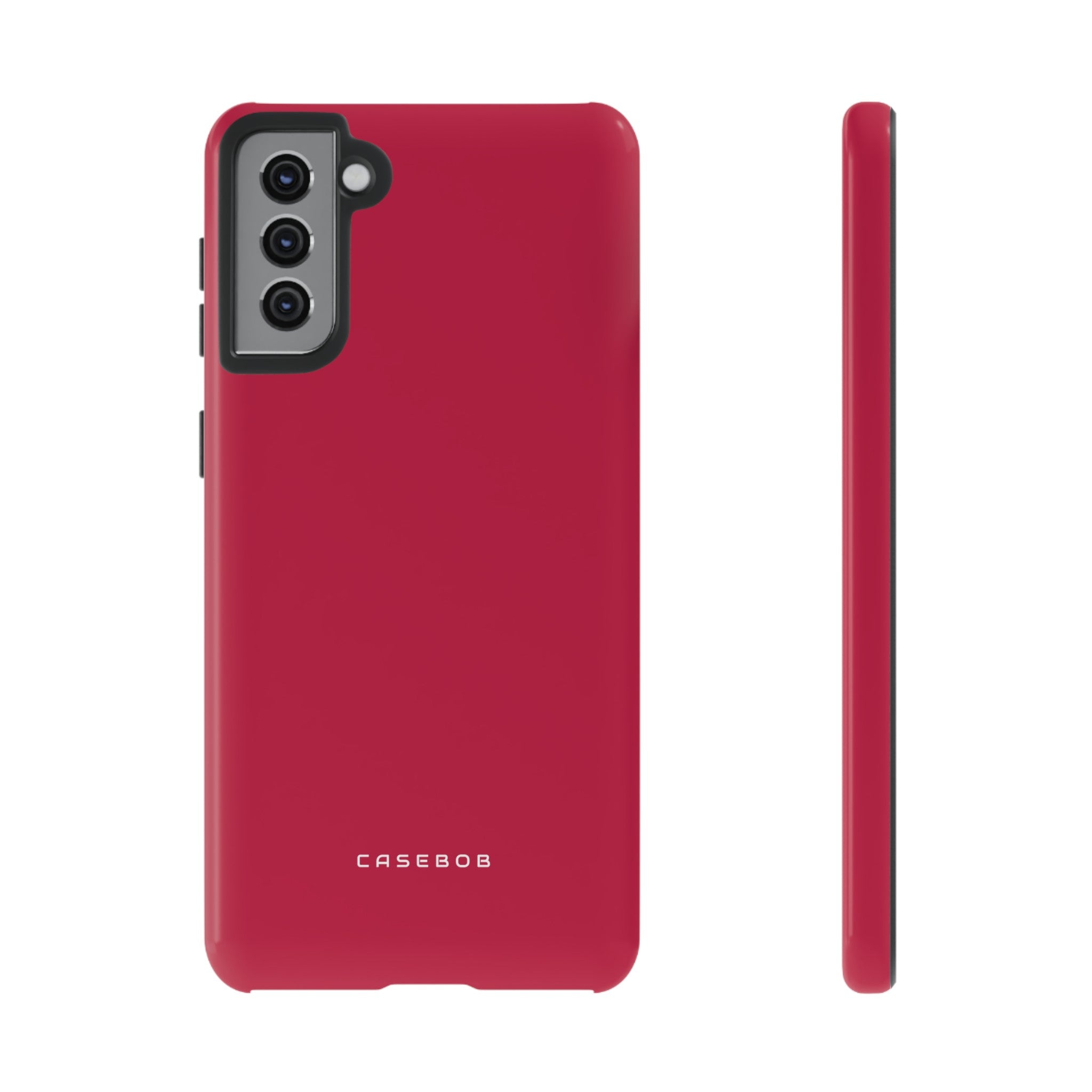 Bright Maroon - Protective Phone Case