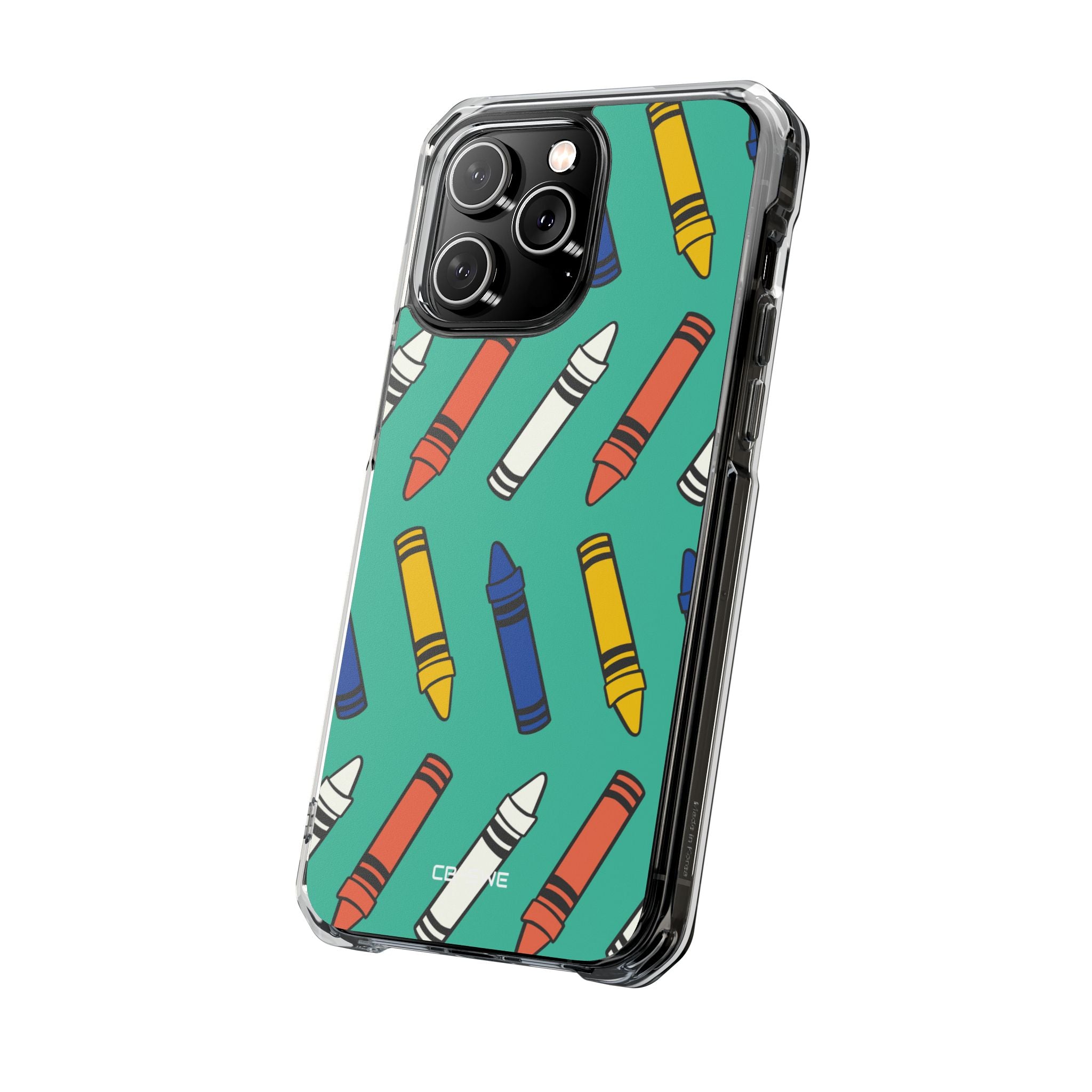 Crayons Dance Playfully iPhone Case - Impact