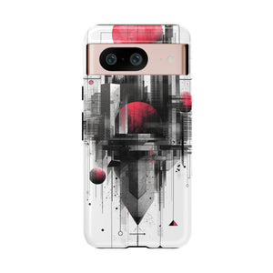 Cyber Gridscape | Protective Phone Case for Google Pixel