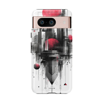 Cyber Gridscape - Phone Case for Google Pixel