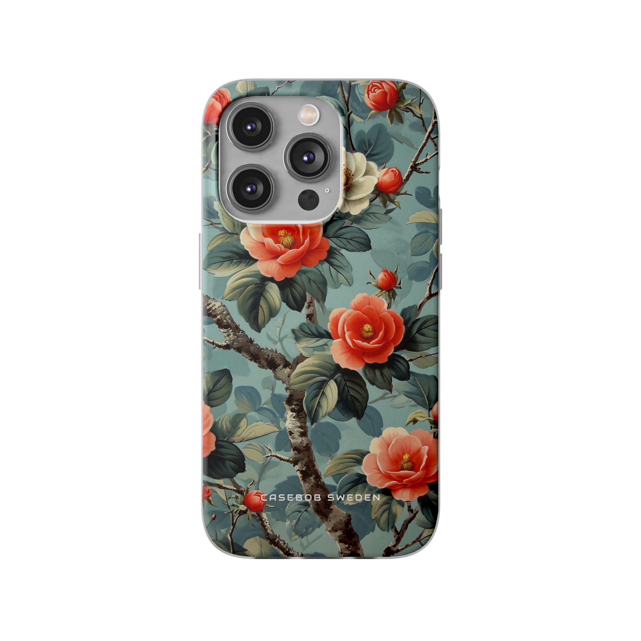 Vintage Floral Romance iPhone 14 - Flexi Phone Case