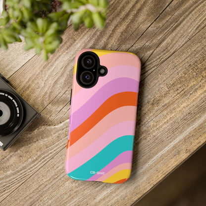 Fluid Color Waves - iPhone Case