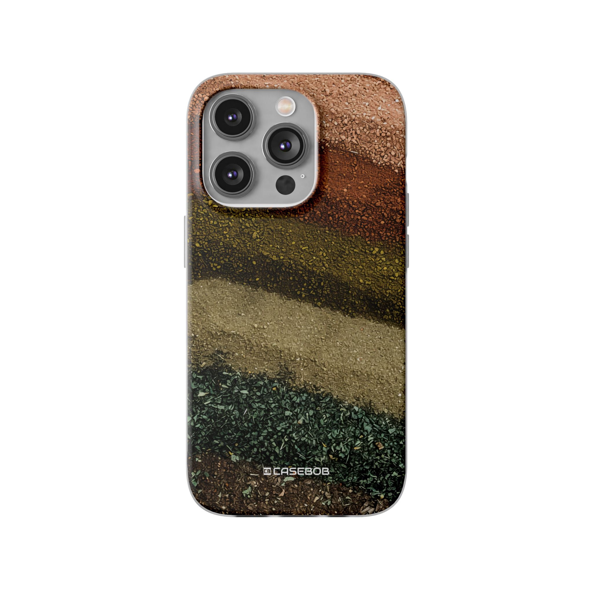 Earth Tone Pattern | Phone Case for iPhone (Flexible Case)