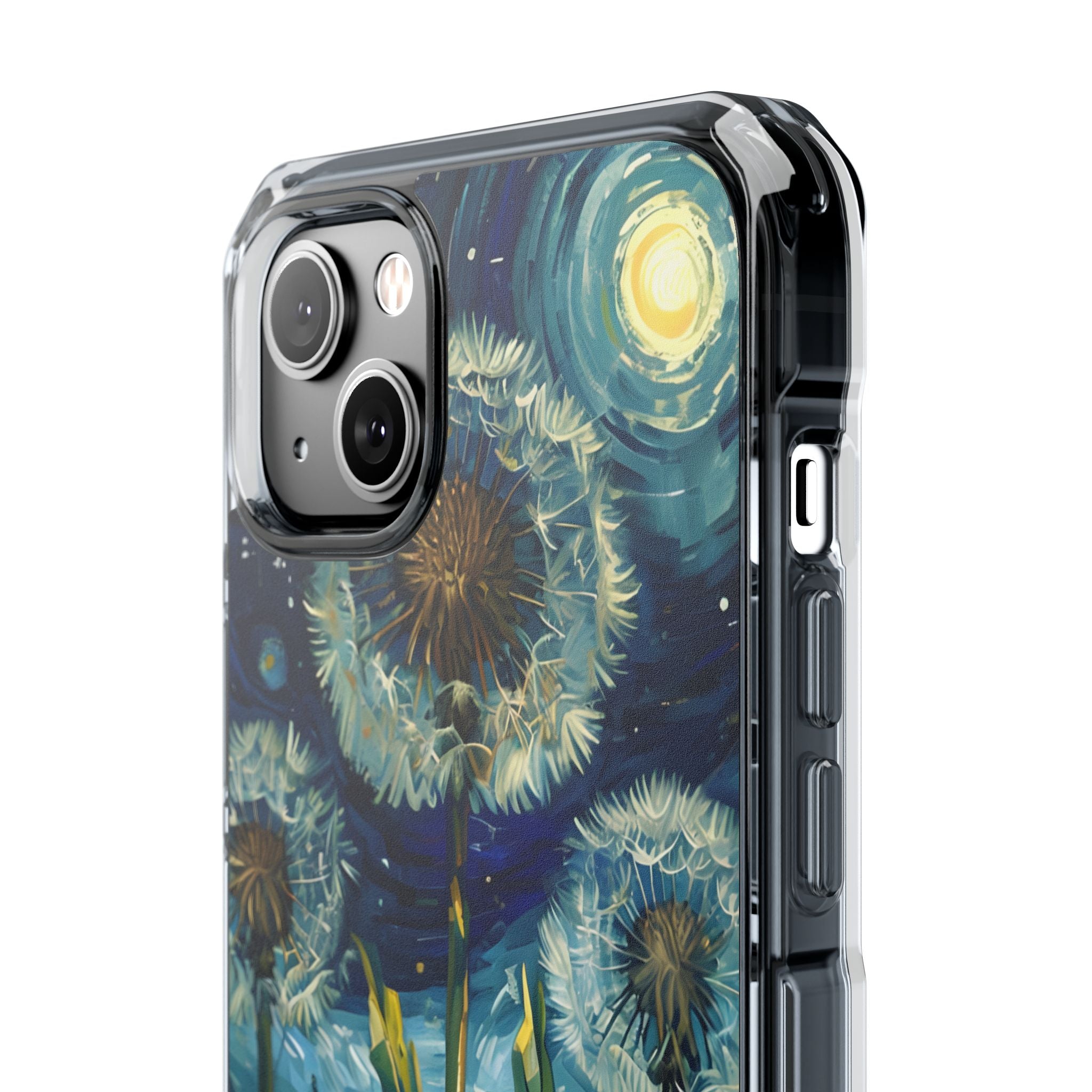 Dandelions Under Starlight iPhone Case - Impact