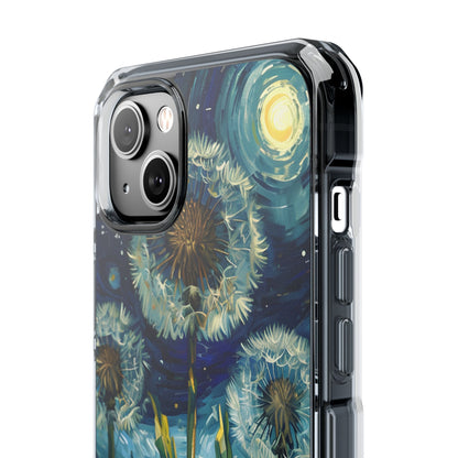 Dandelions Under Starlight iPhone Case - Impact