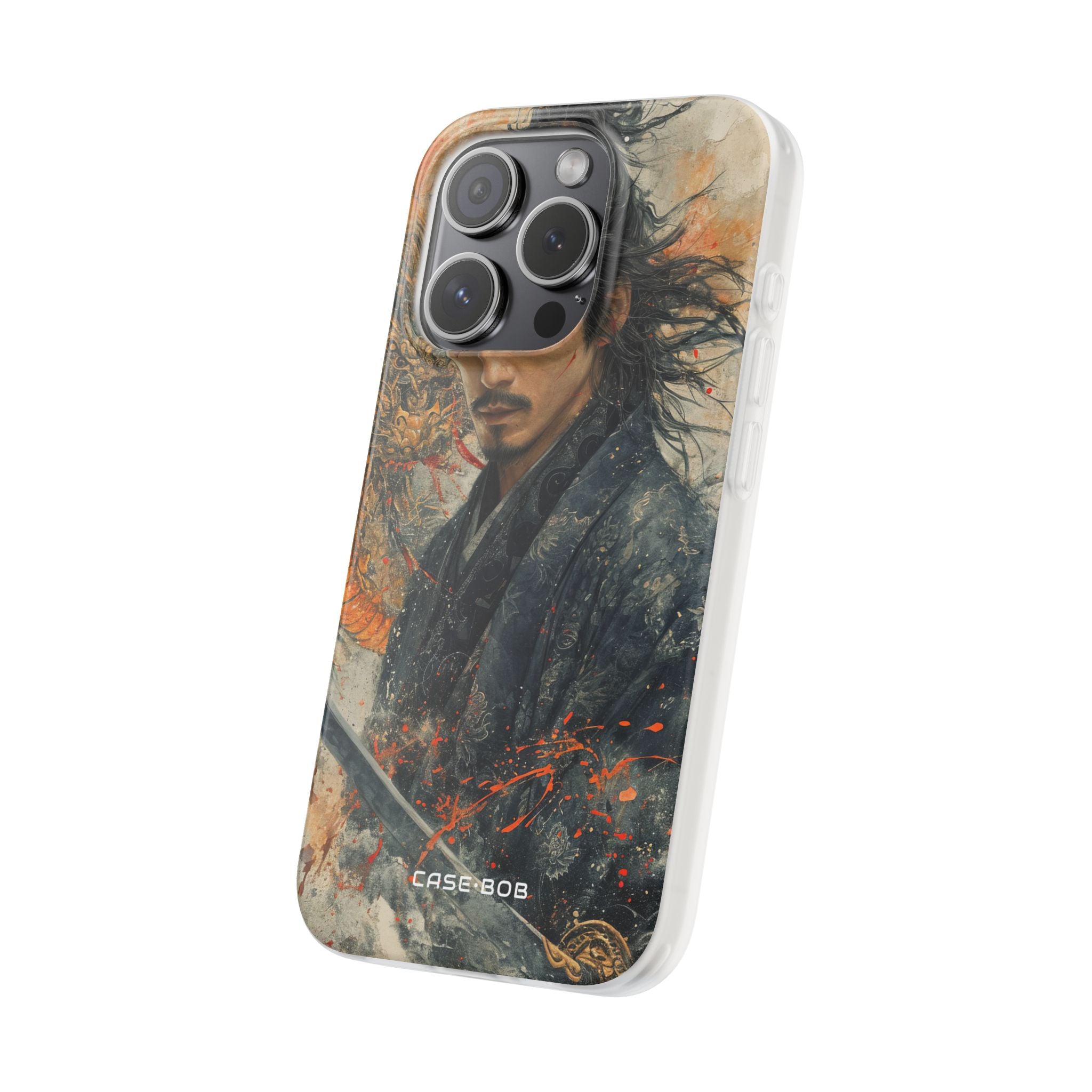 Dragonblade Warrior iPhone 15 Pro Case - Soft