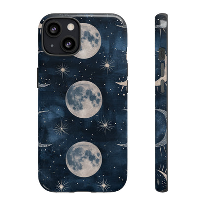 Lunar Phases Serenity - Protective Phone Case